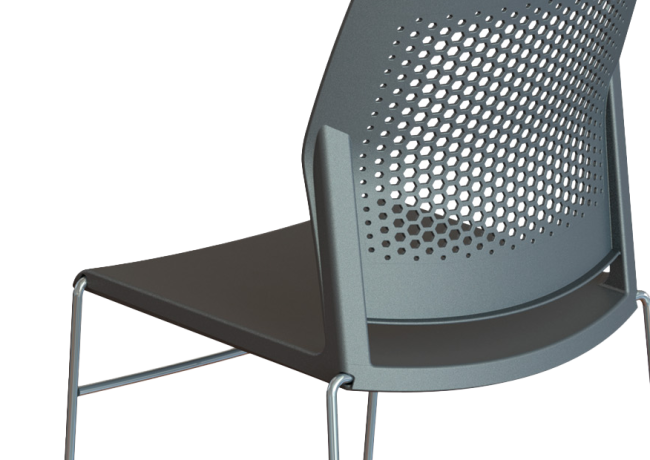 Cadeiras para coletividade - Materiais