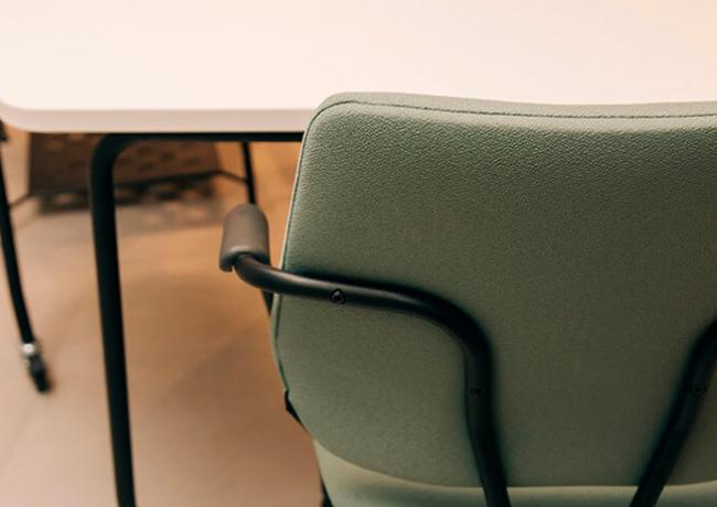 Mesas para espacios colaborativos - Materiales