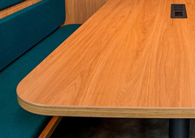 Mesa de reunión - Materiales