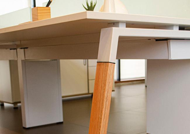 Mesa em L - Materiais